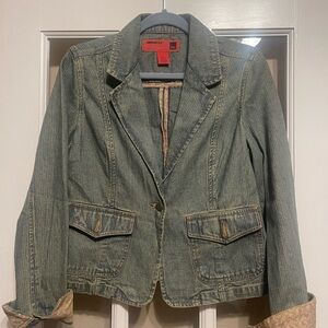Vintage Mossimo Women's Denim Blazer